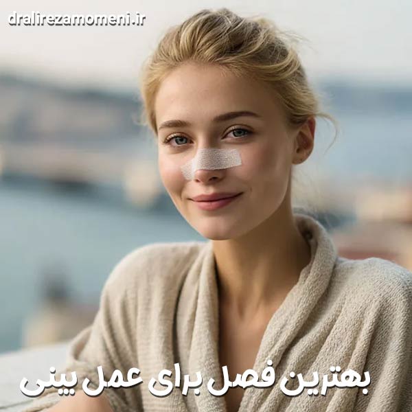 بهترین فصل برای عمل بینی
